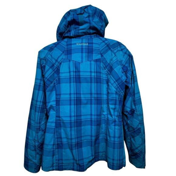 Columbia Blue Whirlibird™ V Interchange Jacket Zip Out Liner Venting Hood Size S - Picture 16 of 16